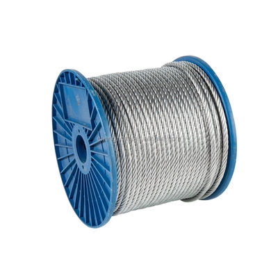 Good price 6x7 Galvanized Steel Wire Rope for Cold Heading Steel 4mm Steel Cable Ropes online