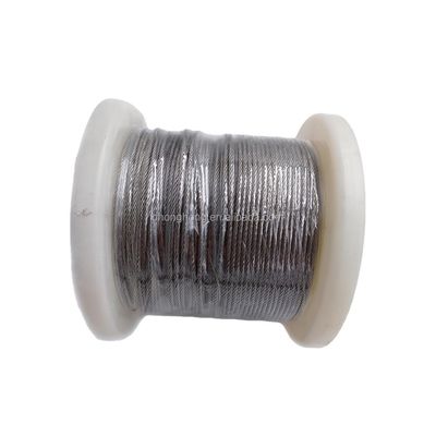 Good price 1x7 Inox Cable Rope Wire Stainless Steel Wire Rope 1.5mm 2mm 3mm 4mm Si Content % 0.1 AISI304 AISI316 SUS304 SUS316 online