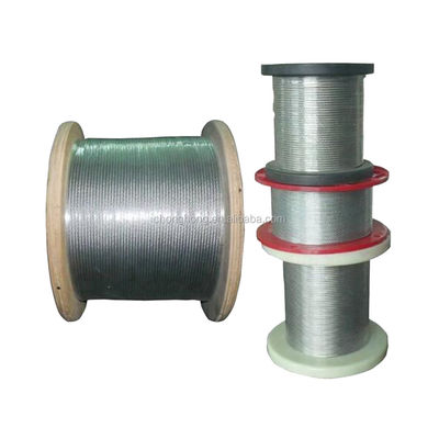 Good price 3-80mm Diameter Bright or Galvanized Steel Wire Rope for Cold Heading Steel Construction Projects online