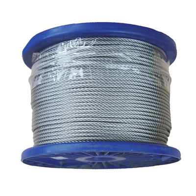 Good price Competitive 1x7/7x7/7x19 SUS 304 Stainless Steel Wire Rope with Steel Core Construction and Types online
