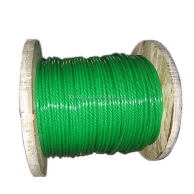 Good price Safety Waterproof PVC Coated Stainless Steel Wire Rope for Other Processing Services and 1370-2160MPA Tensile Strength online