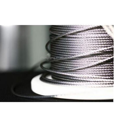 Good price 8mm 6X24 7FC T/S 1570Mpa Preformed Stainless Steel Wire Rope for Water and Wastewater Treatment 1000mtrs in Plywood Reel online