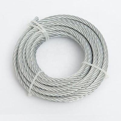 Good price 6x19S FC / 6x19W FC Galvanized Steel Wire Rope 8mm for Heavy-duty and Industrial Applications online