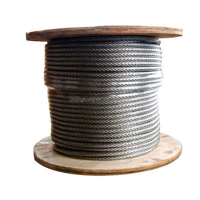 Good price 2BA Surface Finish AISI316 Stainless Steel Wire Rope 1x19 for Structural and Architectural Projects online