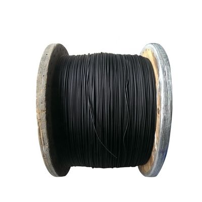 Good price ISO9001/ISO14001 Certified Blackened Steel Rope Galvanized Aircraft Cable 7x7 7x19 Steel Cable 1/4