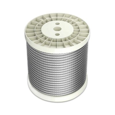 Good price Guaranteed Stainless Steel Wire Rope Cable for Hoist/Crane/Marine Steel Core 7 Wire/19 Wire Construction and Long-Lasting online
