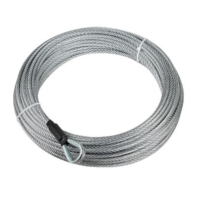 Good price 700 Lb Breaking Strength Galvanized Steel Cable 5/16 Inch With Special Cold Heading Steel And Other Processing Service online