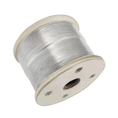 Good price High Corrosion Resistance 7x7 1.5mm 2mm PVC Coated Stainless Steel Wire Rope for Lifting and Rigging 1570MPa 2160MPa online