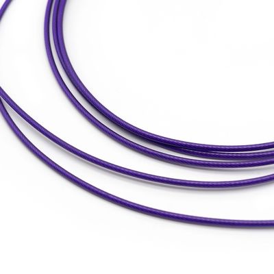 Good price Stainless Steel 316 Construction 7x7 7x19 7/64 PVC Coated Wire Rope for Building Materials online