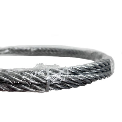 Good price 4x31 WSC 8.3mm Galvanized Steel Wire Rope In Standard AiSi Carbon Steel Grade For Construction online