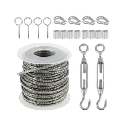 Good price Processing Service Other High Tensile Steel Cable Galvanized / Ungalvanized Wire Rope for Lifting Machine 8X19s FC 9X19s FC online