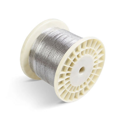 Good price 304 7*7 Inox Cable High Tension 7x7 Stainless Steel Wire Rope 0.65mm Stainless Steel Cable Rope Wires for Low C Content online