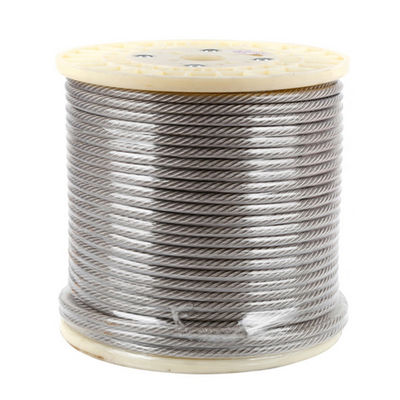 Good price 0.5-0.6mm Diameter 7*7 304 Inox Stainless Steel Cable Wire Rope for Construction online