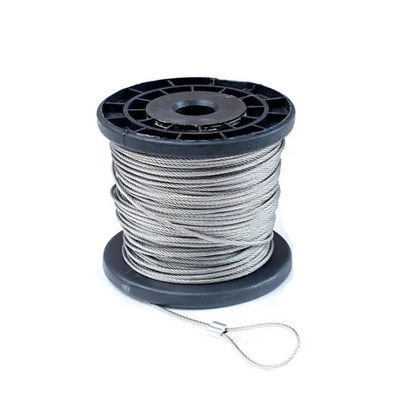 Good price Strength Stainless Steel Grade 4.5mm 4.8mm Galvanized Steel Wire for Electric / Sling Rope 1570MPa online