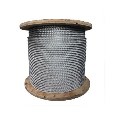 Good price 16mm 17mm 18mm Compact Strand Plastic-Filled Wire Rope 6 Strands 6xk26ws-Epiwrc Standard AiSi with Non-Alloy Material online