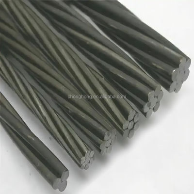 Good price Weight of Coil 2.5-3.5 Tons 1x7 PC Strand 12.7mm Low Relaxation Unbonded ASTMA416 Steel Wire Strand for Post Tension Concrete online