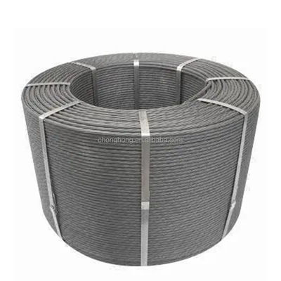 Good price 15.24mm PC Steel Strand Wire Rope for Prestressed Concrete Tolerance ±1% and Coil weight 1.8-2.1mts online