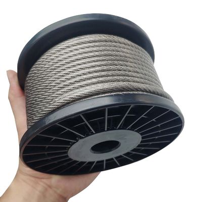 Good price 7*7 Construction Stainless Steel TPU PVC Wire Rope for Non-Alloy Applications at in AiSi Standard online