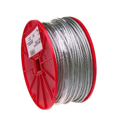 Good price 7*7 5.0mm Galvanized Steel Wire Rope Galvanized Aircraft Cable AISI 304 Stainless Steel Within Other Processing Service online