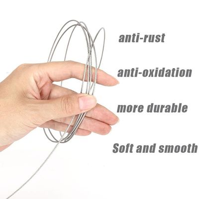 Good price Stainless Steel 3/32 Inch Galvanized Steel Wire Rope Aircraft Cable 7x7 Construction online