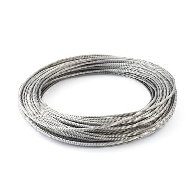 Good price High Tensile and AISI 316 304 Stainless Steel Wire Rope for Balustrade Lifting Capability Guaranteed online
