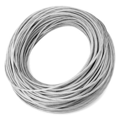 Good price Non-Alloy Red Yellow Green Blue White Color Vinyl Coated Cable 1/8