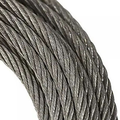 Good price Cranes GOST 7667-80 17mm 20.5mm 21mm 27mm 31mm 6x25 7x7 Steel Wire Rope with Strength 1570-1960 MPa online