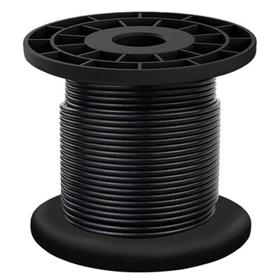 Carbon Steel 7x7 Construction Vinyl Coated Cable 1/8