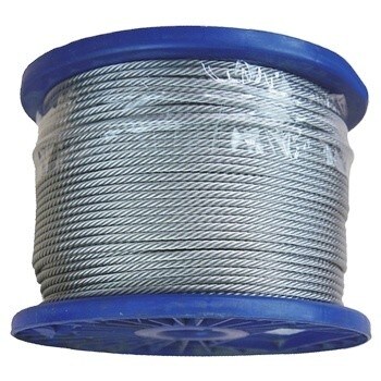 Good price 1000 ft Length 6x19+IWRC Construction Galvanized Aircraft Cable Wire Rope ISO9001/ISO14001 Certified online