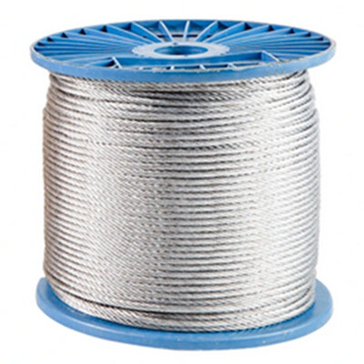 Galvanized Steel Wire Rope with 6x12+7FC Construction Carbon Steel Material in 500m/1000m Length