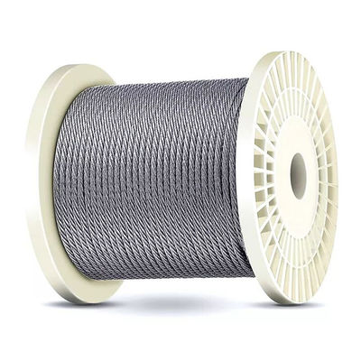 Good price Transparent PVC Coating Galvanized Steel Wire Rope 2mm-4mm 6x7 FC for Transparent and Other Processing Service online