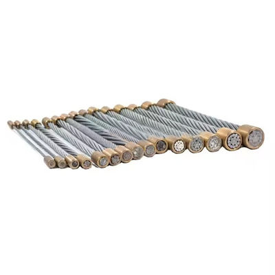 Good price 1x7 1x19 Galvanized Zinc-Coated Steel Wire Strand With ±1% Tolerance And Carbon Steel Material online
