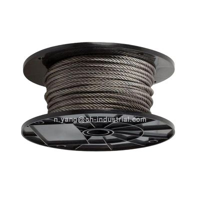 Good price Customization Non-magnetic Steel Cable A2 A4 Inox Cable 6x7 FC 7x7 AISI316T AISI304 SUS316 SUS304 Stainless Steel Wire Rope online