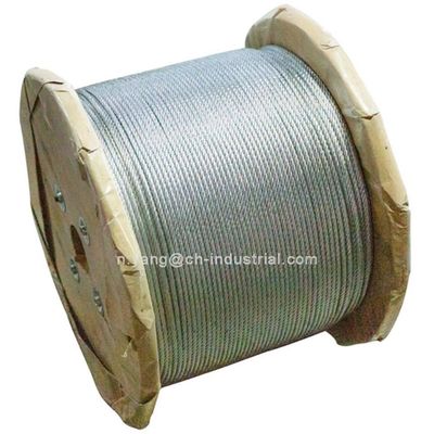 Good price Non-Alloy Galvanized 12mm Steel Cable Rope Wires 6x19 for Customer Satisfaction online