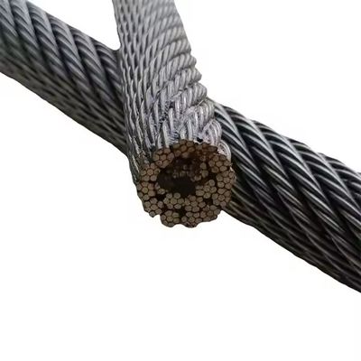 Good price Galvanized 19X7 Non-Rotating Wire Rope For Port Lifting Cranes Other Processing Services Offered online