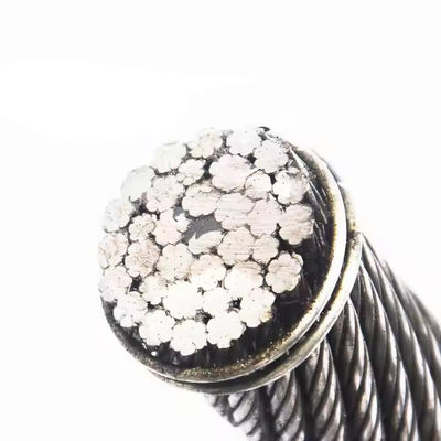 Good price Non-Alloy 35x7 6mm-50mm Wire Rope For Construction Cranes At Port Lifting Elevator Engineering In Construction Elevator online