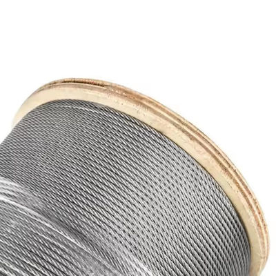 Good price DIN Standard 6x25fi 6x29fi 6mm-50mm Galvanized Steel Wire Rope for Crane made from Carbon Steel online