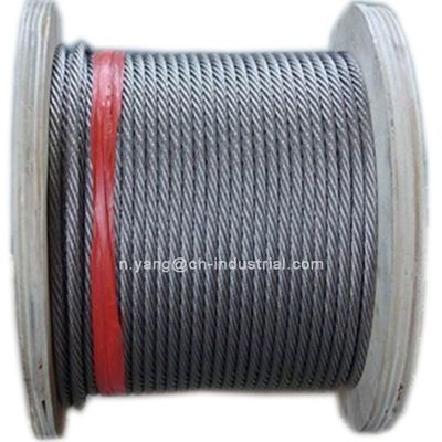 Good price 6x12 7FC Wire Rope 8mm Galvanized Steel Rope for Tough Conditions online