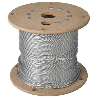 Good price 5000fts 7x7 Galvanized Aircraft Wire Rope Cable 3/32
