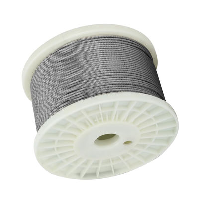 Good price AISI SUS316 7X19 Stainless Steel Steel Wire Rope For Marine Construction Tolerance ±1% Guaranteed online