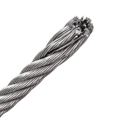 Good price SS304 Custom Steel Cables 7X19 2mm Steel Wire Rope Wear Resisting online