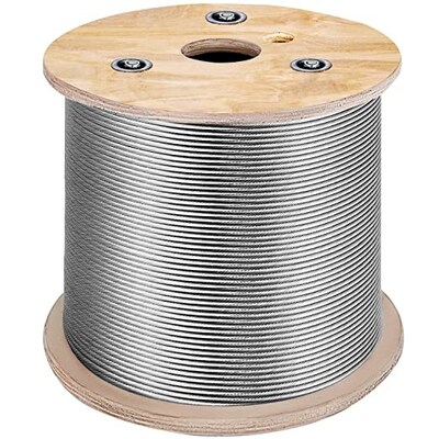 Good price Type 316 Stainless Steel Wire Rope with 1x19 Construction for Cable Rails online