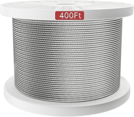 Good price Galvanized Aircraft Cable 100ft Coils Construction Rust Resistance online