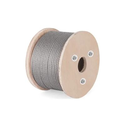 Good price Si Content % 1.0 AISI304 AISI316 7x19 Steel Cable Ropes Inox Cable 2mm To 12mm Ss304 Ss316 Marine Stainless Steel Wire Rope online