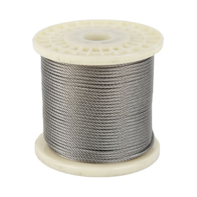 Good price SS Cable A2 A4 Steel Cable Ropes 1x3 1x7 1x19 1x37 6x7 7x7 7x19 Inox Cable AISI304 304L 316 316L Type Of Core Steel Core online
