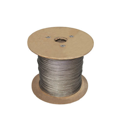 Good price Tolerance ±1% T316 Stainless Steel Cable Wire Rope 1x19 7x7 7x19 For Balustrades DIY Deck Railing Hardware Kit online