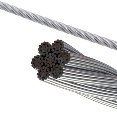Good price 250FT T316 Aircraft Cable 1x19 7x19 7x7 Stainless Steel Cable Ropes For Deck Cable Railing Kits 1/8