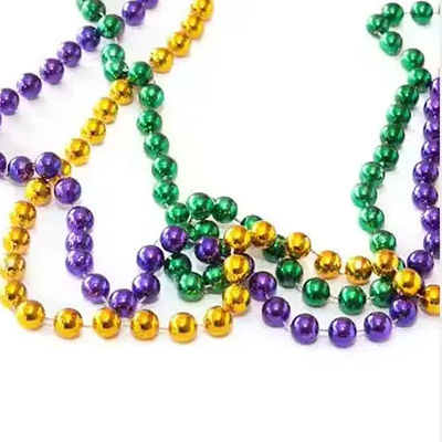 Good price Standard 6mm 7mm 8mm Plastic Ball Chain Silver Ball Chain Colorful Ball Chain Welded Chain Structure online