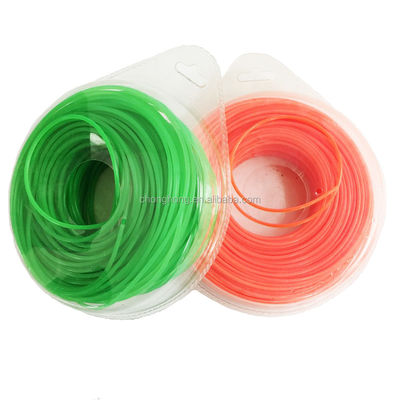 Good price Various Colors 3.0mm Square / Round / Hexagon / Star Nylon Trimmer Line 100% Nylon Material online