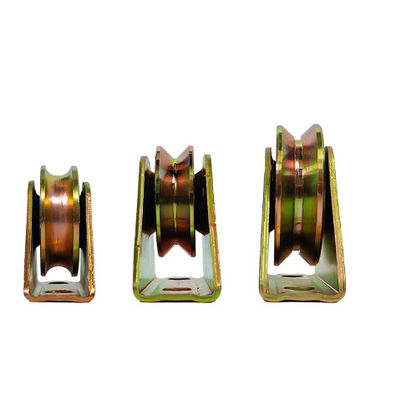 Good price Sliding Guide Roller Gate Wheel 50mm 60mm 70mm 80mm 90mm 100mm U V Y Type Groove Sliding Door Pulley online